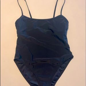 Town & Country Black One Piece Swimsuit
